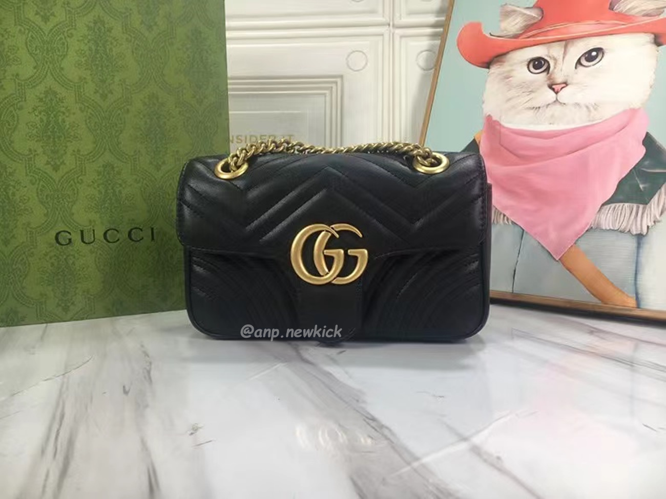 Gucci Gg Marmont Mini Shoulder Bag (6) - newkick.app